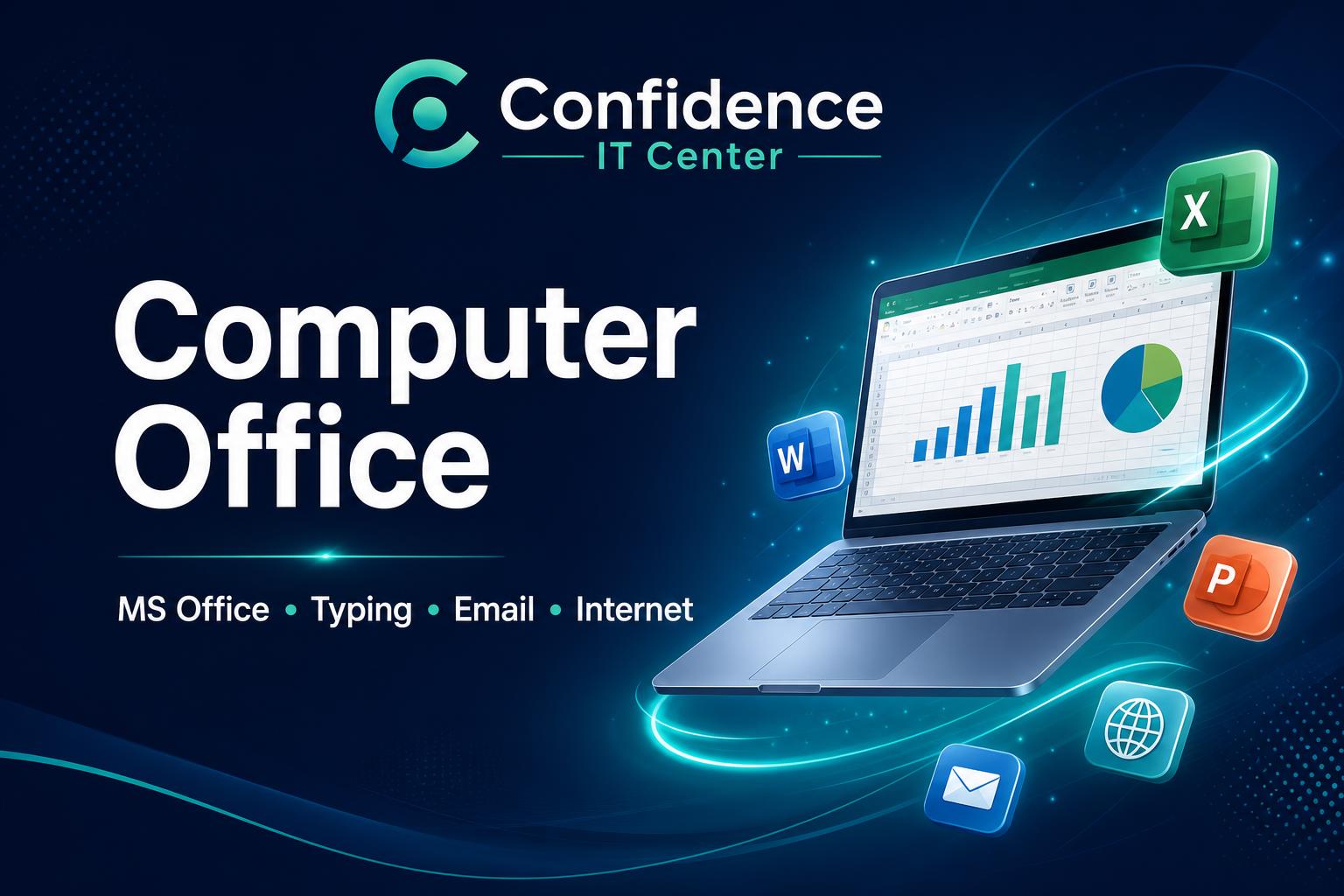 কম্পিউটার অফিস অ্যাপ্লিকেশন কোর্স — Confidence IT Center | MS Office ...